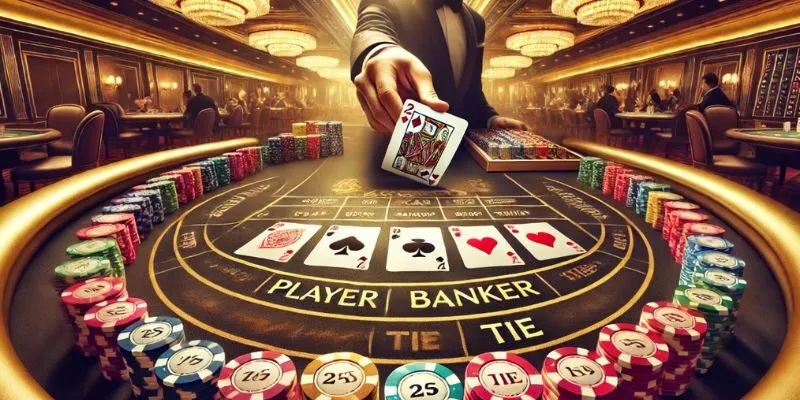 Luật chơi có khác đôi chút các trò chơi khác ở việc rút lá bài thứ 3