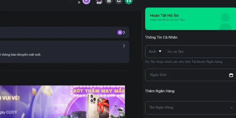 Nạp Tiền V9Bet 2 4 bước thực hiện đơn giản, nhanh chóng