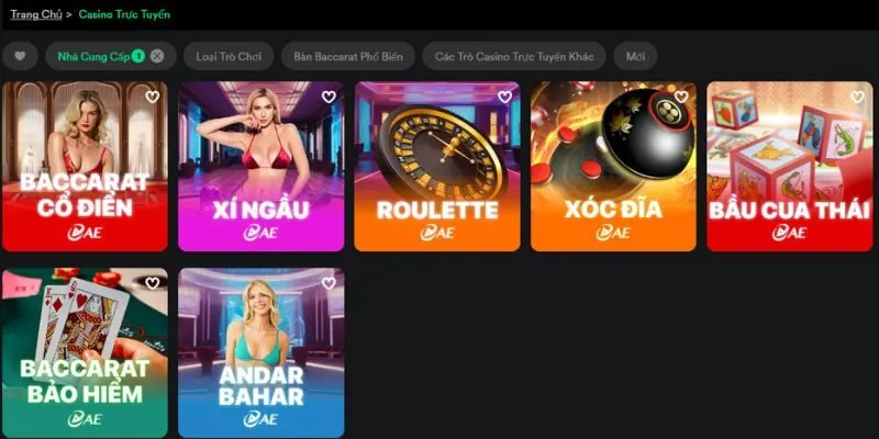 Sảnh AE nổi tiếng với các hotgirl dealer bốc lửa