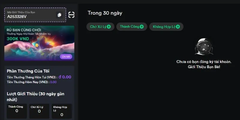 Giới thiệu bạn bè tham gia nhà cái để có thêm vốn cược